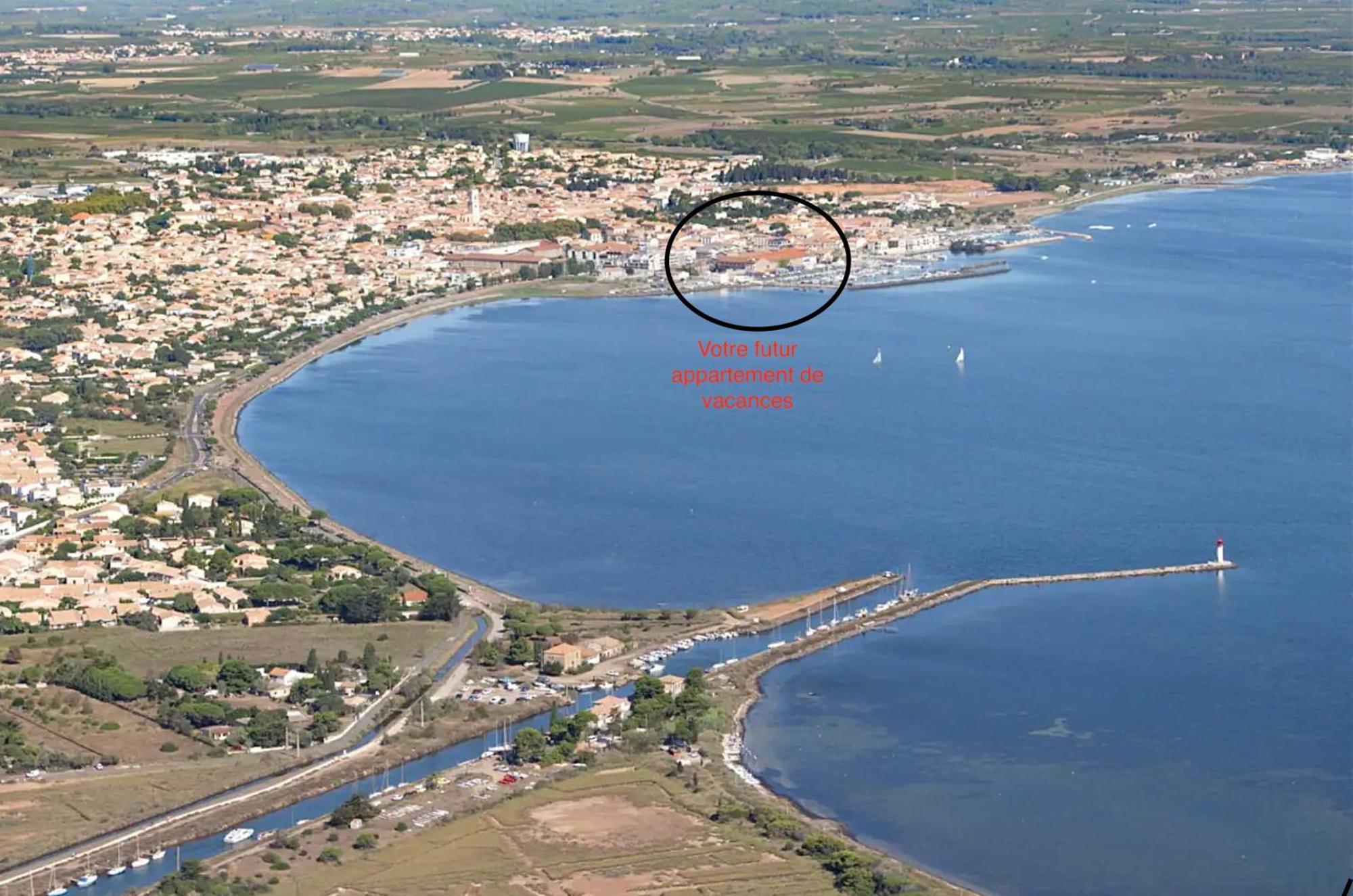 Apartmán Un Endroit De Reve Marseillan  Exteriér fotografie